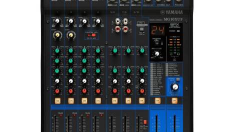 yamaha雅马哈 mg10xuf 10路调音台控制带效果乐队舞台演出扩声模拟调音台