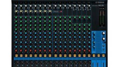 yamaha雅马哈 mg20 20路调音台控制乐队舞台演出扩声模拟调音台