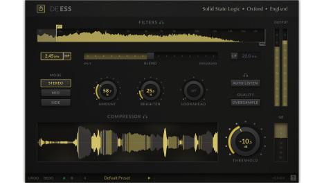 solid state logic ssl deess 齿音消除插件产品价格